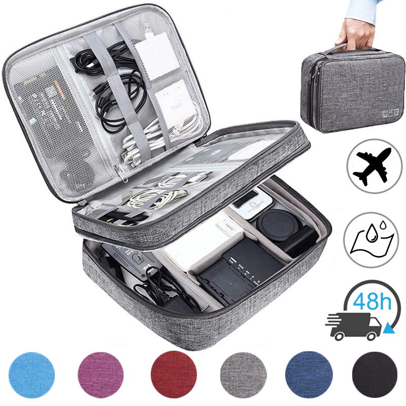 Tech Accessories Wholesale - Cable Storage Bag Waterproof Digital Electronic