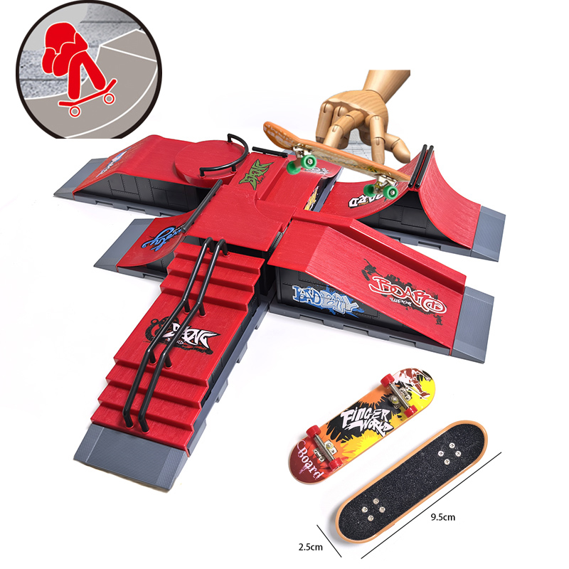 Tech Deck Accessories - Professional Finger Skateboard Kit DIY Skate