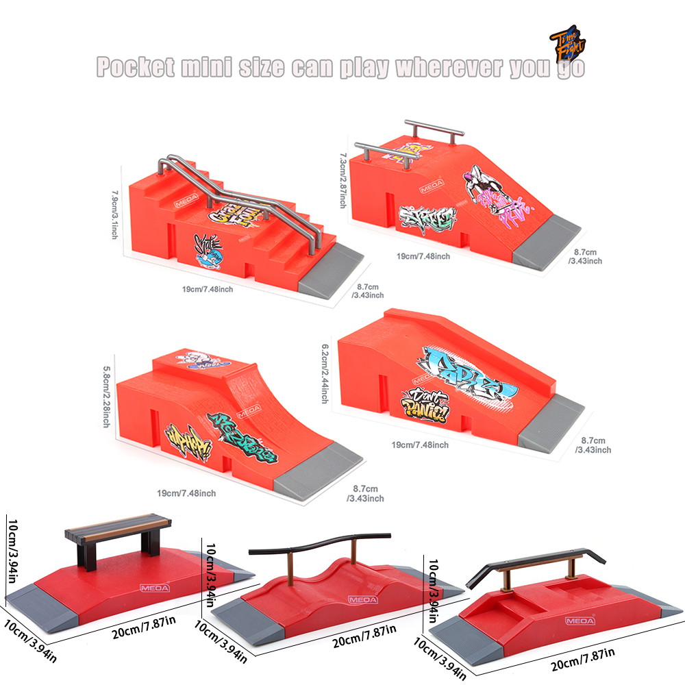 6-In-1 Finger Skateboards DIY  - Tech Deck Accessories review and price