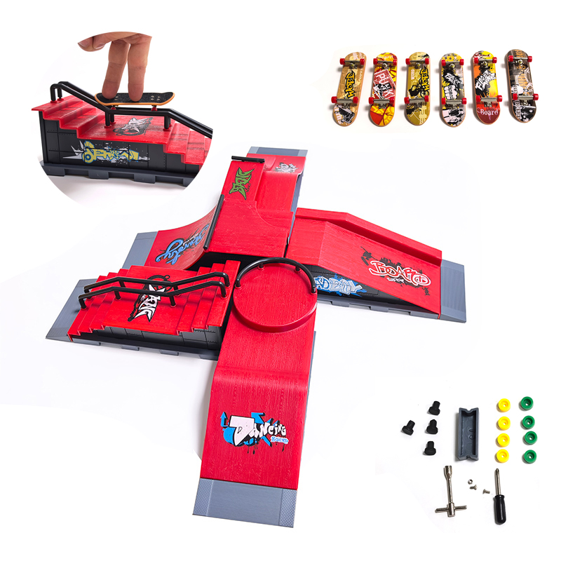 DIY Finger Skateboard Scene Ve - Tech Deck Accessories review and price
